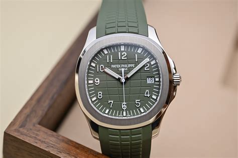 patek philippe green aquanaut price|Patek Philippe aquanaut green price.